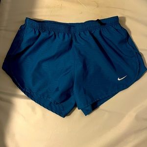 Blue Nike Dri-Fit shorts
